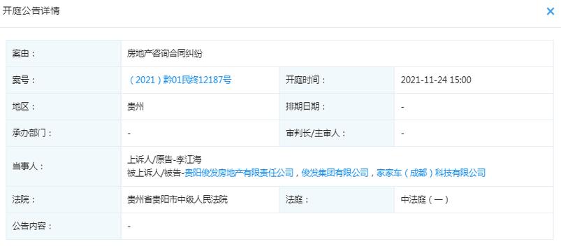 房地产咨询合同纠纷频发 4名自然人起诉俊发集团的法律分析与行业启示